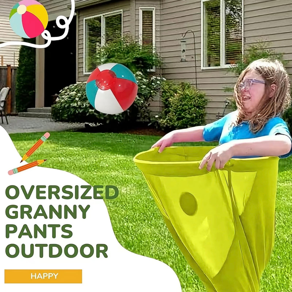 JollyWoo - Giant Granny Pants Toss Game