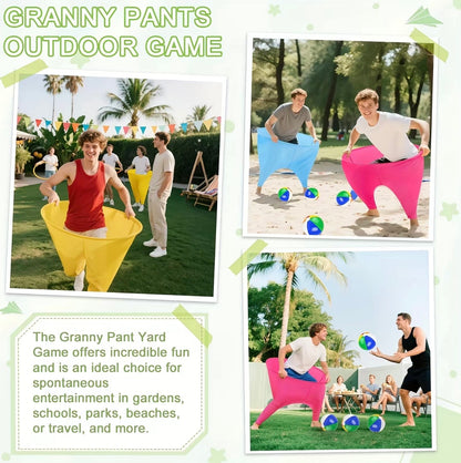 JollyWoo - Giant Granny Pants Toss Game